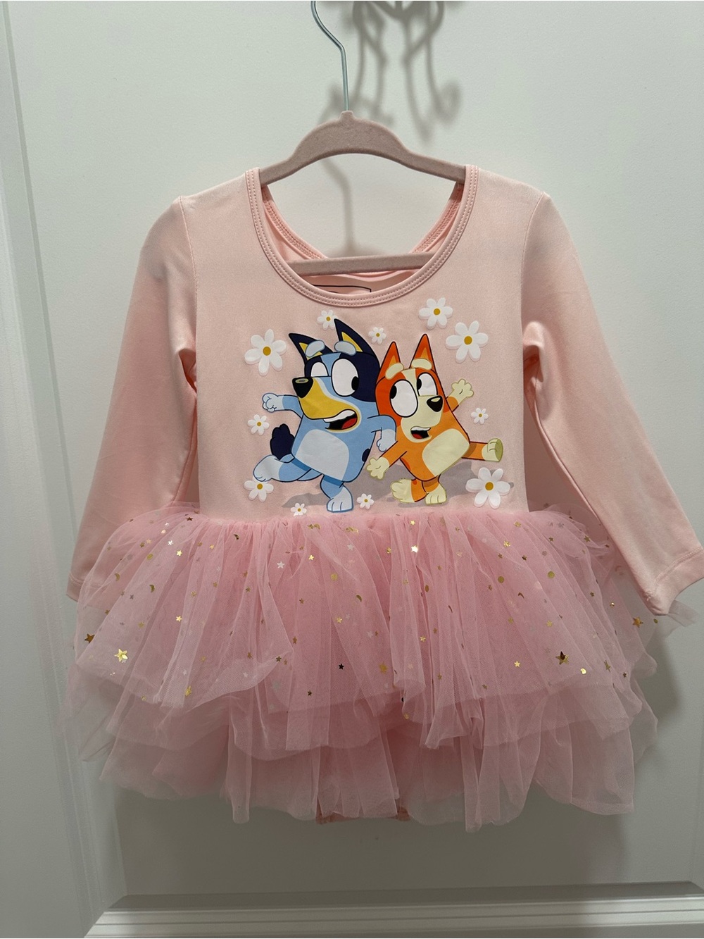 Pink Bluey & Bingo Tutu Dress